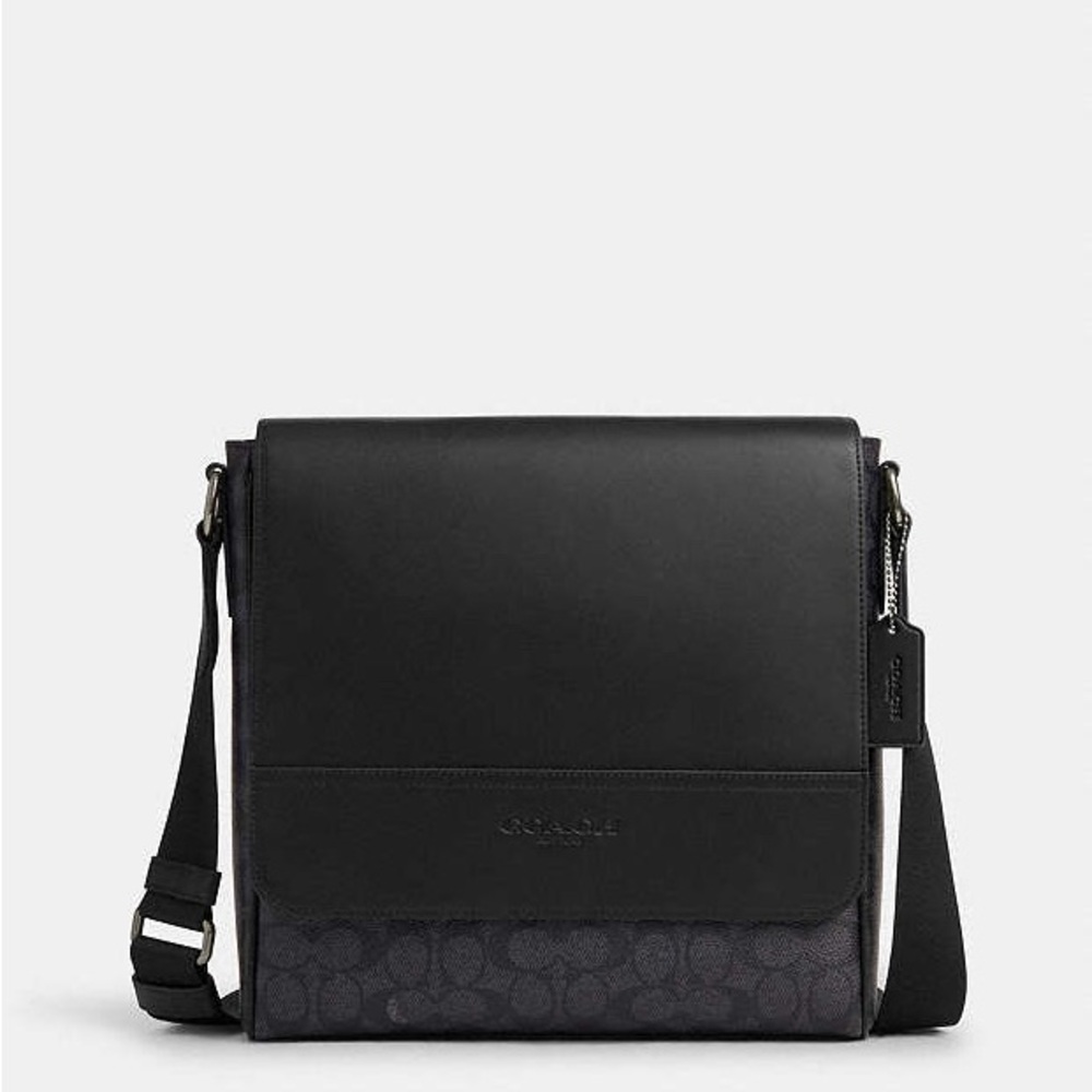 Coach Black Men's Messenger Bag
